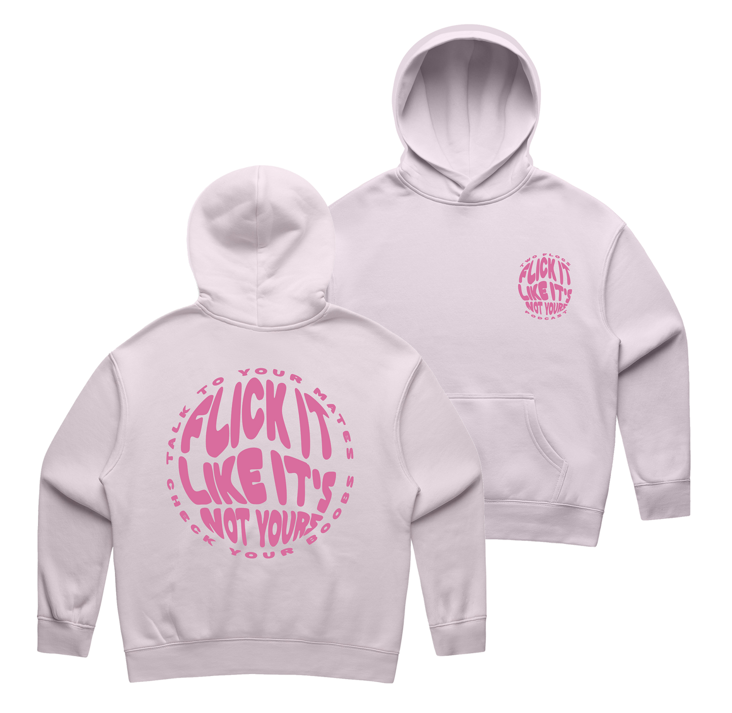 Flick It Ladies Hoodie - Orchid