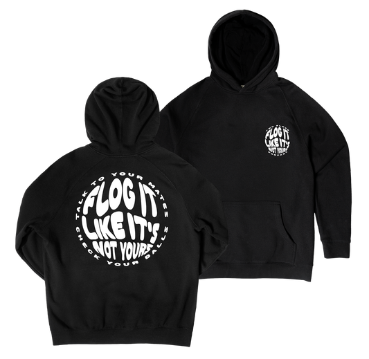 Flog It Hoodie - Black