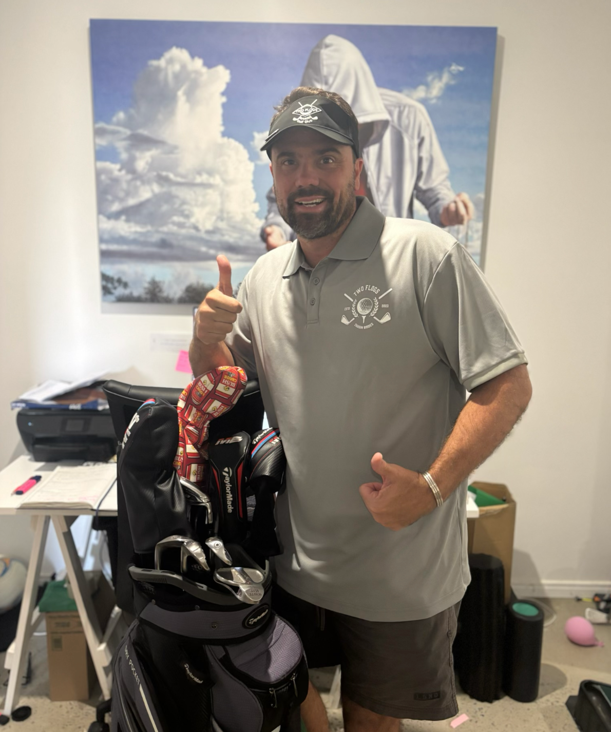 Two Flogs Golf Polo 2025