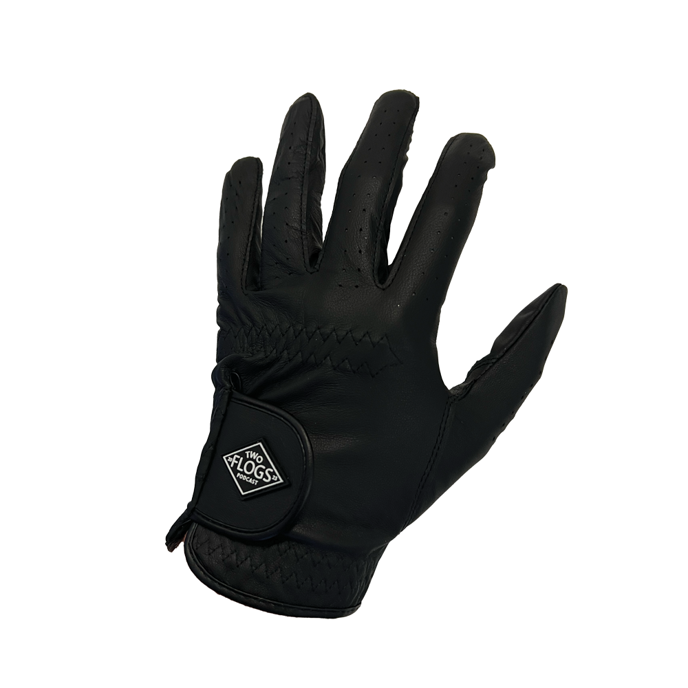 Two Flogs Golf Glove - Black
