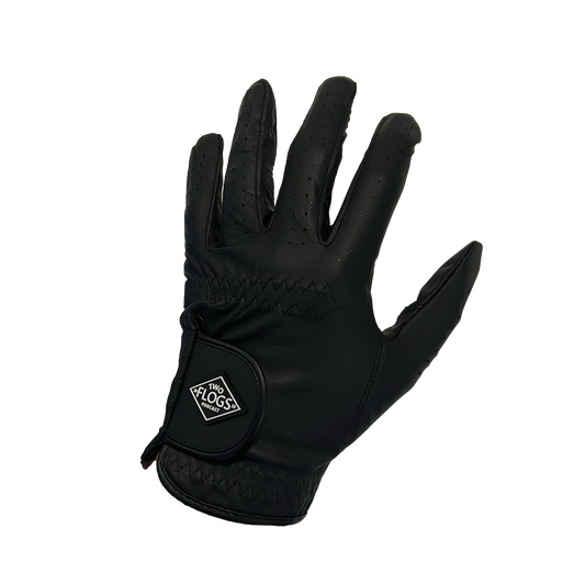 Two Flogs Golf Glove - Black